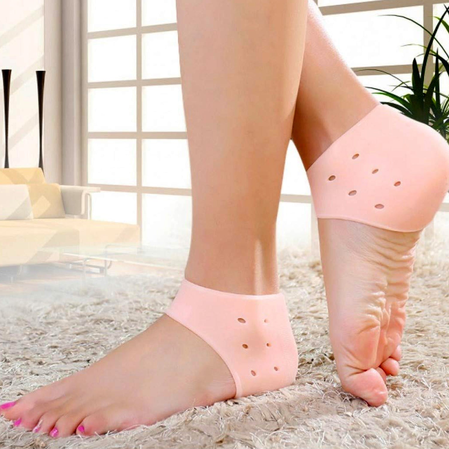 Silicon gel heel socks Silicon gel heel socks